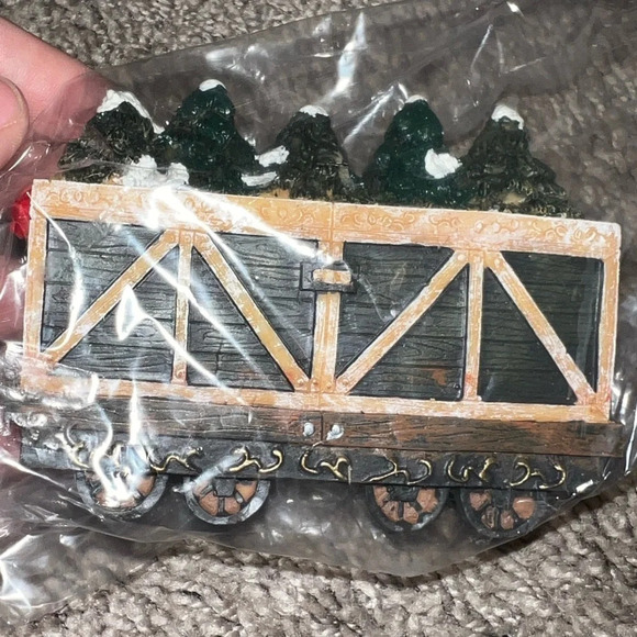 NIB 1998 Vintage JC Penney Alpine Tree Express Home Towne Christmas Tree Train - Picture 7 of 9